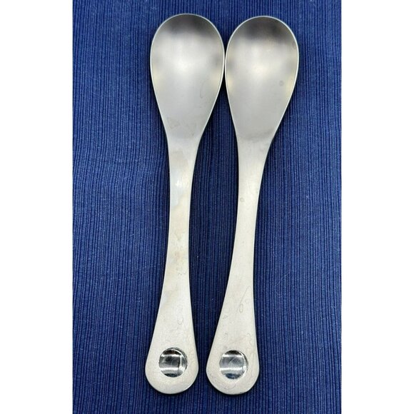 Robert Welch Other - Robert Welch PENDULUM Tablespoon Soup Dot Stainless Satin 7 3/4 inch Lot of 2